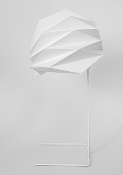 Lampe papier - Pliage personnalisé