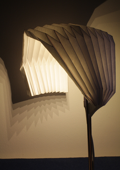 Lampe papier - Pliage personnalisé